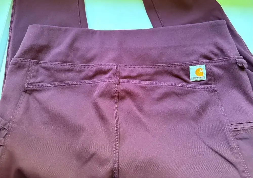 Carhartt Women's Force Lightweight Utility Legging in Blackberry Size M